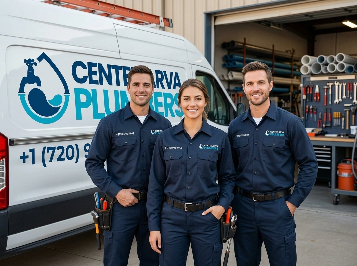 Certified professional plumbing team at Center Arva Plumbers serving the Wadsworth Corridor and 80003 ranch belt in Arvada CO
